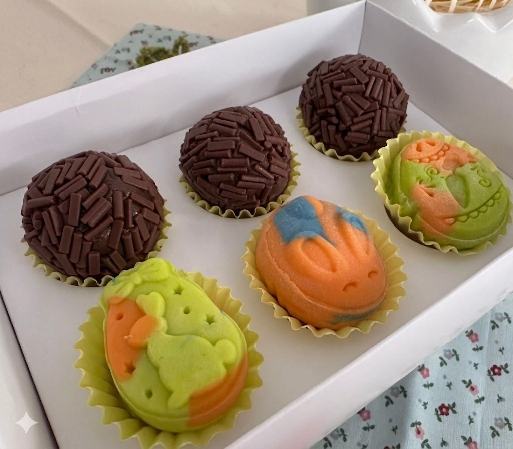 Caixa com 6 Brigadeiros