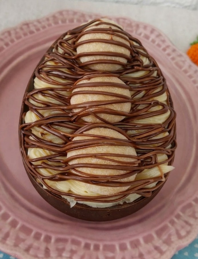 Ovo Ninho com Nutella